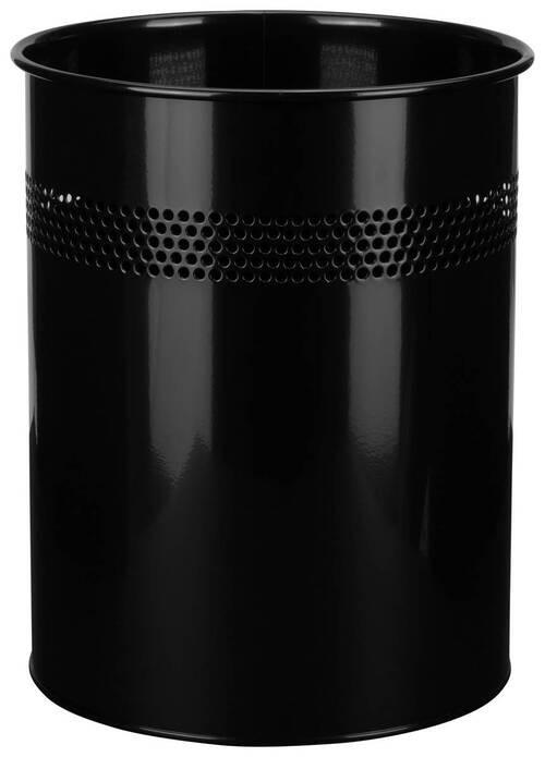 Abfallsammler Clean IIi Schwarz - Schwarz, MODERN, Metall (26/32/26cm) - MID.YOU