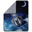 Kuscheldecke Rakete - Blau, Textil (130/160cm) Kuscheldecke Rakete - Blau, Textil (130/160cm)