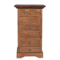KOMMODE Naturfarben B: 53cm - Naturfarben/Braun, Design, Holz (53/100/36cm) - MID.YOU