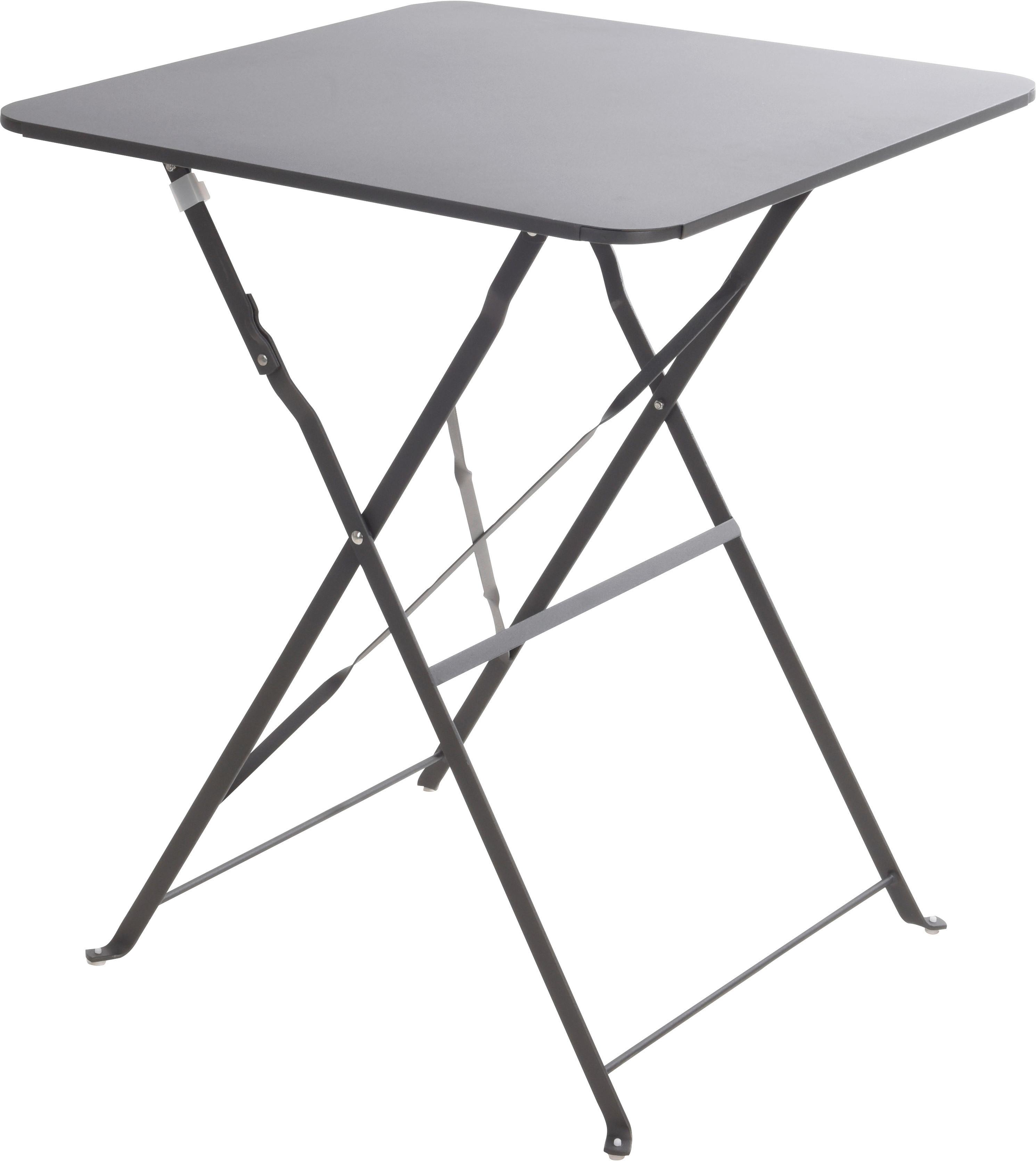 Gartentisch Klappbar Metall L 60 cm