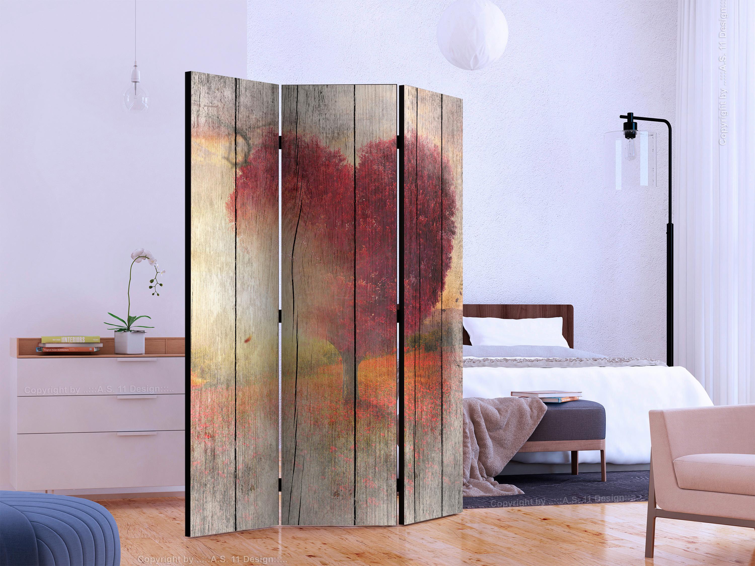 Paravent Multicolor B: 135 cm - Multicolor, Basics, Holz/Textil (135/172/3cm) - artgeist