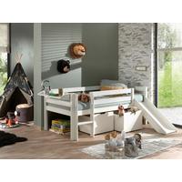 Spielbett Pino Weiß 90x200cm - Weiß, MODERN, Holz/Holzwerkstoff (90/200cm) - Vipack