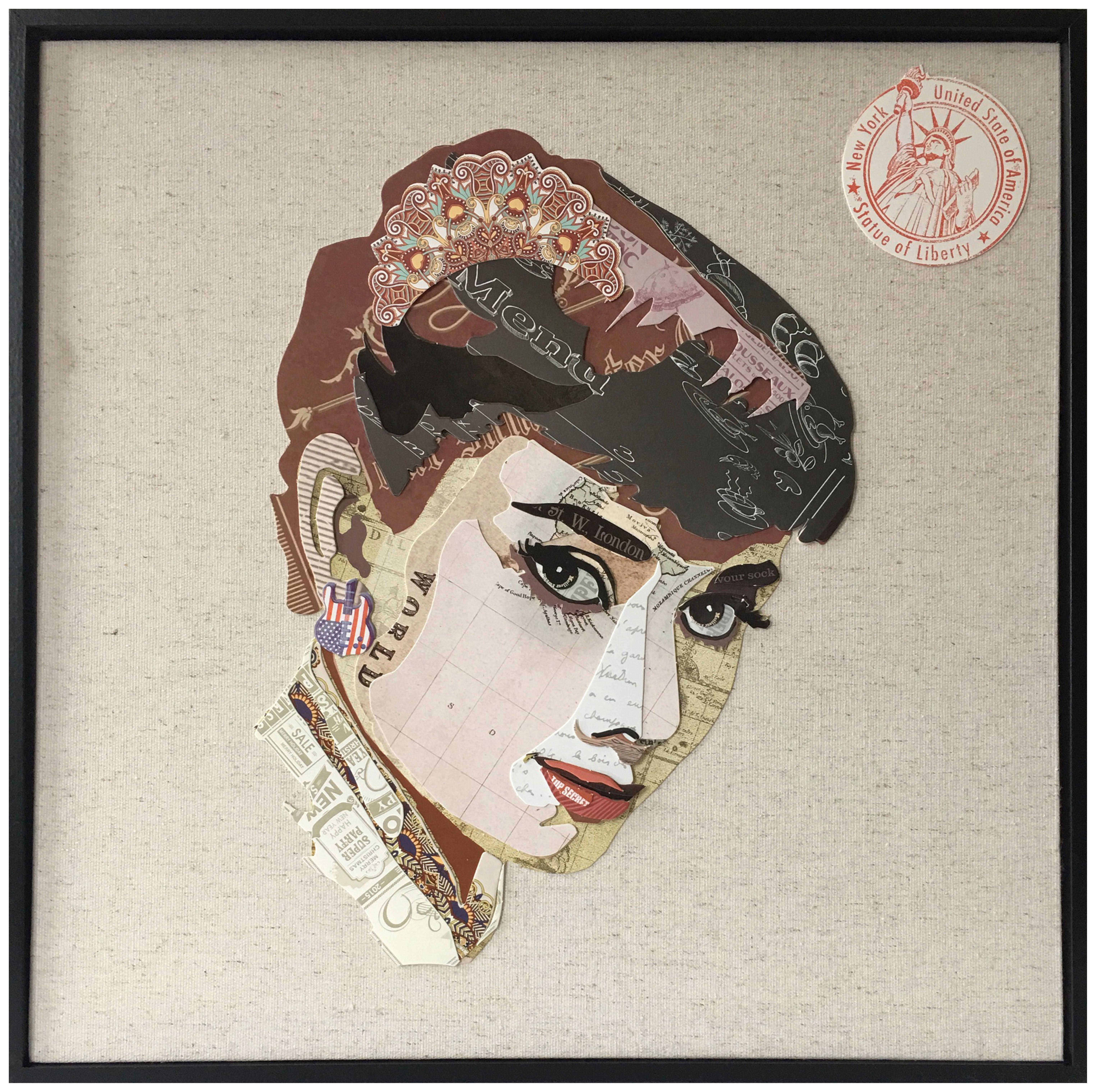 Bild Actress Multicolor, B: 52 cm - Multicolor, LIFESTYLE, Holz/Textil (52/52/2,5cm) - Kayoom