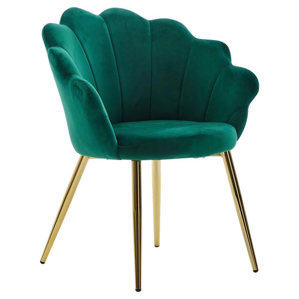 Stolička s podrúčkami zelená