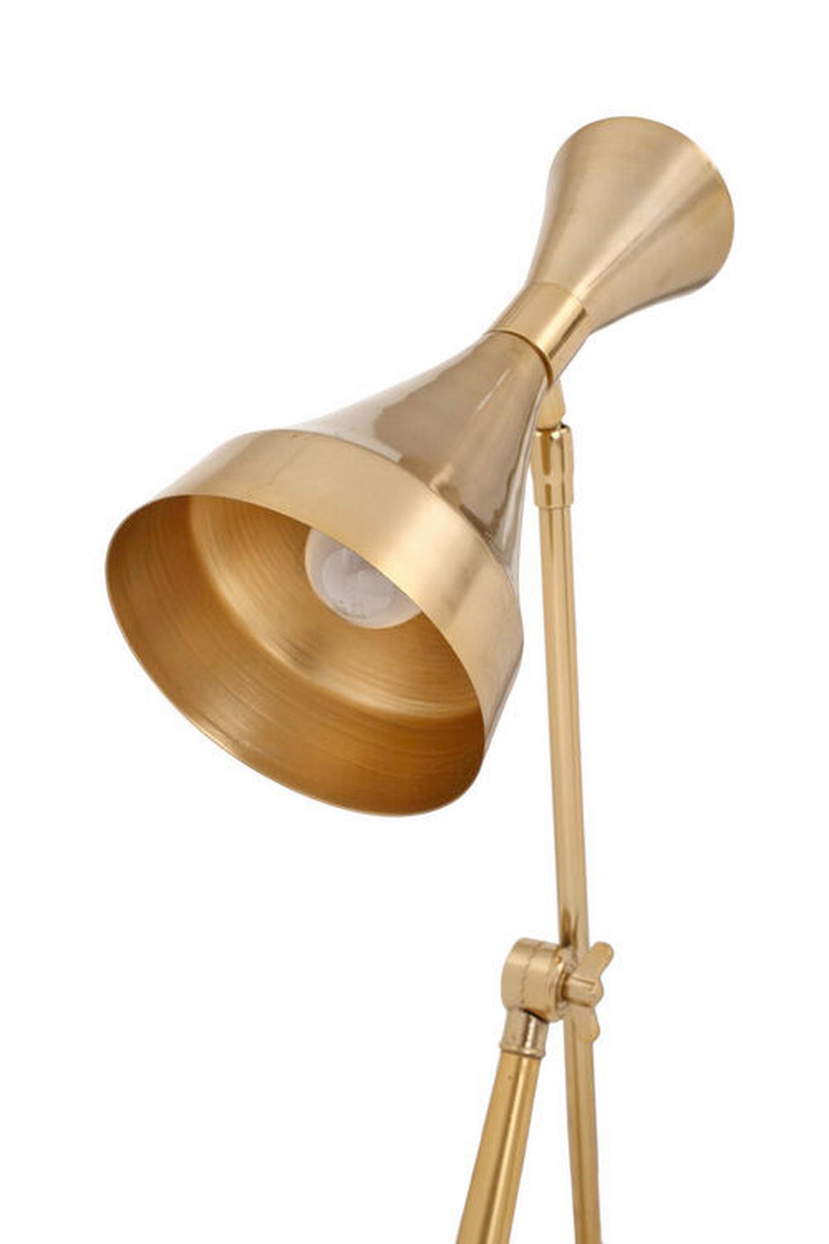 Tischlampe Cosima Goldfarben - Trend (16/65cm) - Kayoom