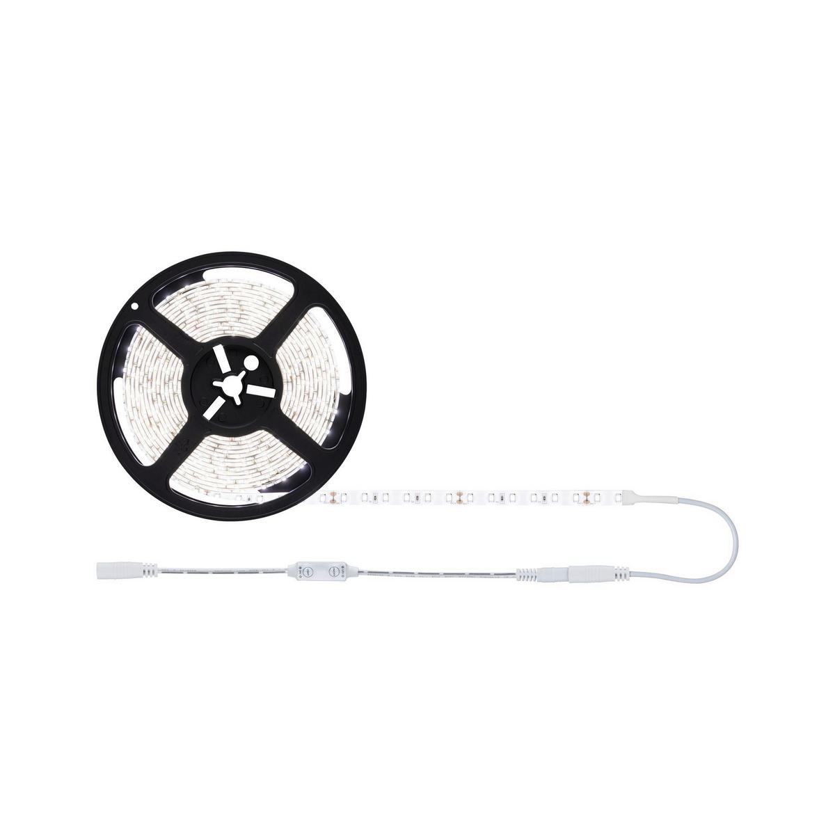 Led-streifen L: 5 M Dimmbar - Weiß, Basics, Kunststoff (500cm) - Paulmann