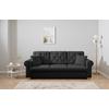 Schlafsofa Arles, Anthrazit 99 B: 240 Cm - Anthrazit/Buchefarben, Design, Textil (240/94/98cm) - MID.YOU