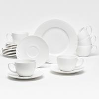 KAFFEESERVICE 2083000 PRAG - Weiß, Basics, Keramik - Van Well