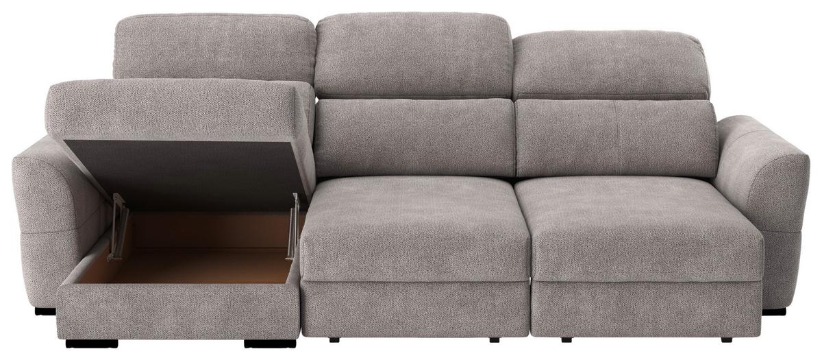Sarokkanapé Meran Mm901 - taupe, Konventionell, textil (216/262cm)