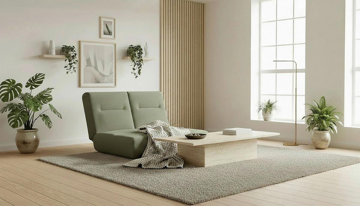 Schlafsofa Luna Olivgrün B: 159 cm - Olivgrün, Design, Textil (159/88/160cm) - Livetastic