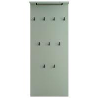 Garderobenpaneel Janne Schuhschrank 600 Nische - Grün, LIFESTYLE, Holzwerkstoff (50/110,6/20,9cm) - MID.YOU