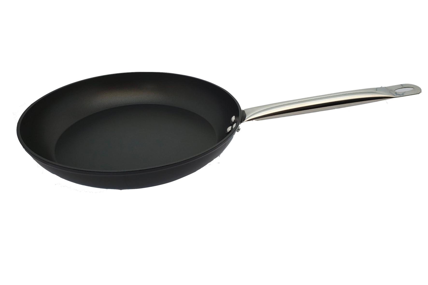 Panvica Classic, Ø: 28cm - čierna/strieborná, Konventionell, kov (28/5,3cm) - Mömax