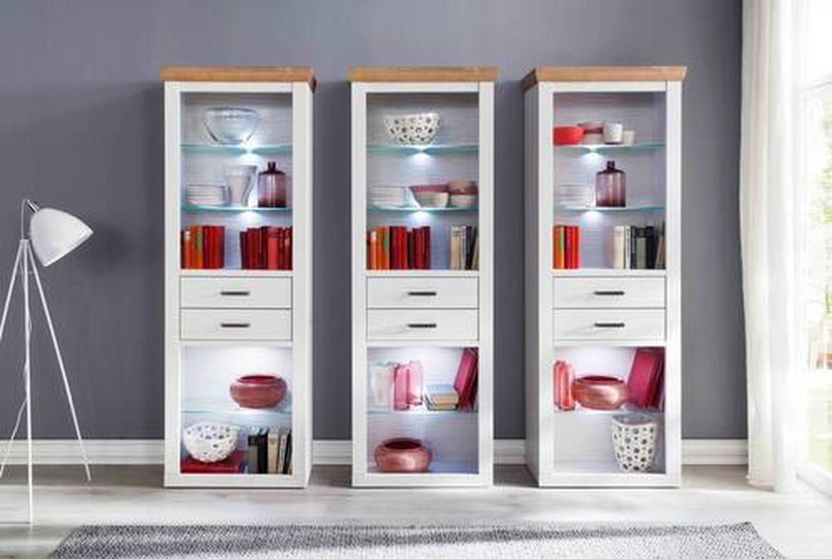 Glasbodenbeleuchtung 3-er Set 2,1 W Led Dimmbar - Silberfarben, Design, Kunststoff/Metall (4/2/4cm) - Livetastic