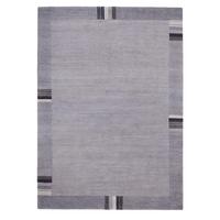 Orientteppich Grau Naturfaser Sensation 140x200cm - Grau, Basics, Textil (140/200cm) - Cazaris
