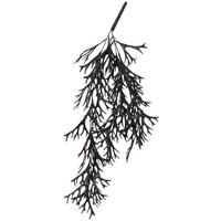 Geweihfarnhänger Tanja, H: Ca. 62cm - Schwarz, MODERN, Kunststoff (62cm)