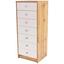 Komoda 4-you New Yuk11 - farby dubu/biela, Moderný, kompozitné drevo (50/111,4/34,6cm) Komoda 4-you New Yuk11 - farby dubu/biela, Moderný, kompozitné drevo (50/111,4/34,6cm)