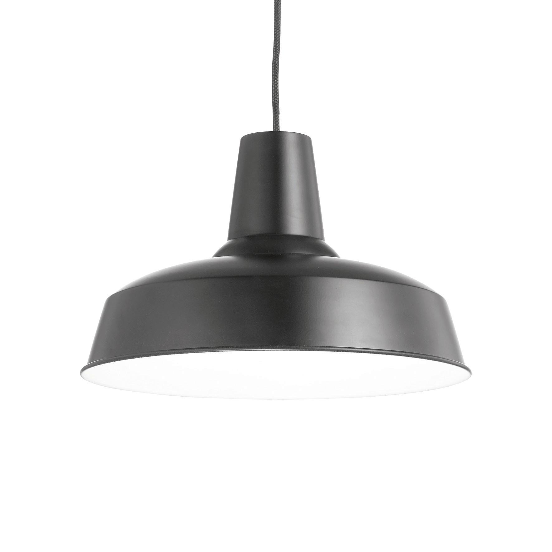 Hängeleuchte Nero Schwarz D: 35 Cm - Schwarz, Design, Metall (35/47,5\222,5cm) - Ideal Lux