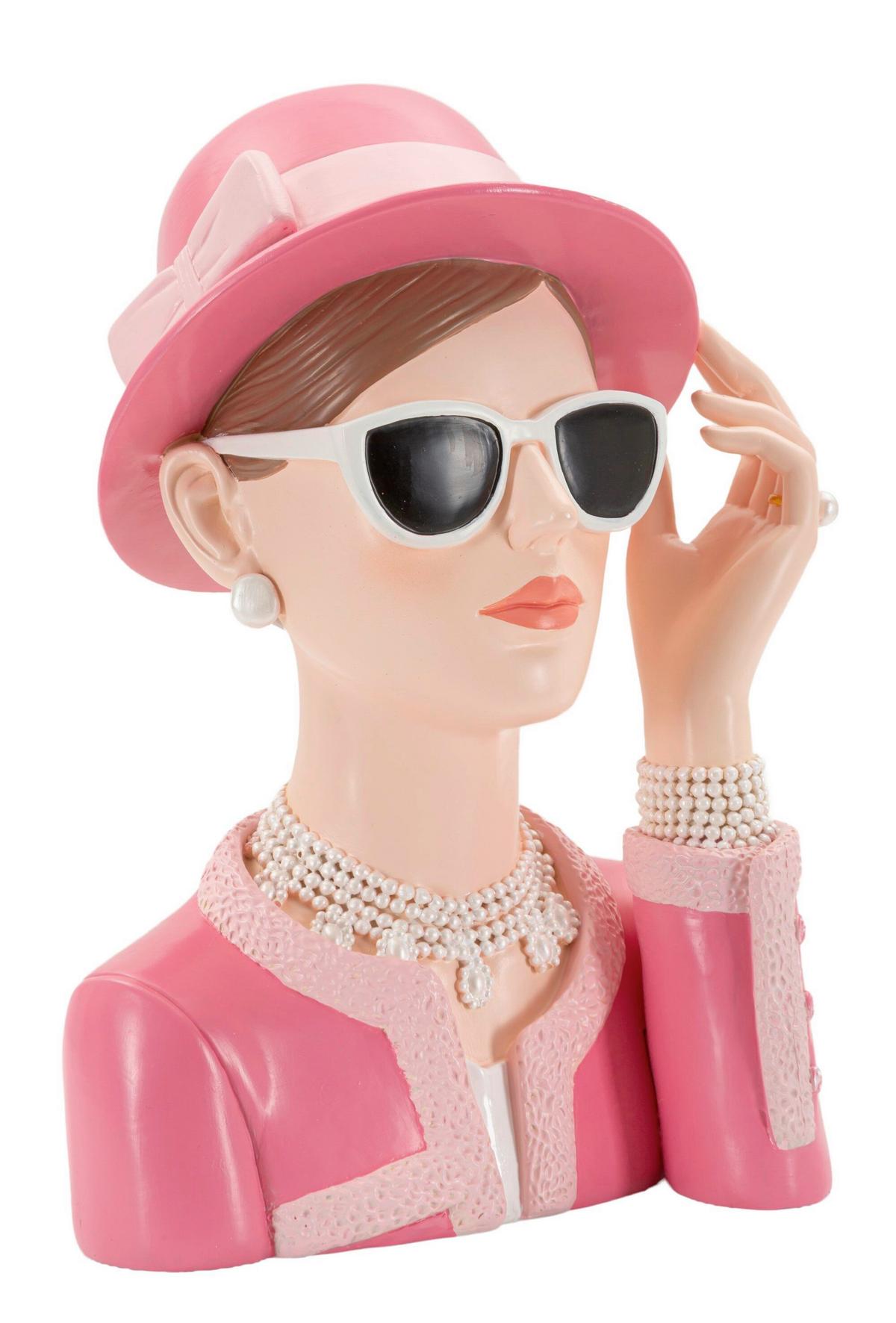 Skulptur Kunststoff, Multicolor - Basics, Kunststoff (18/26/11cm)