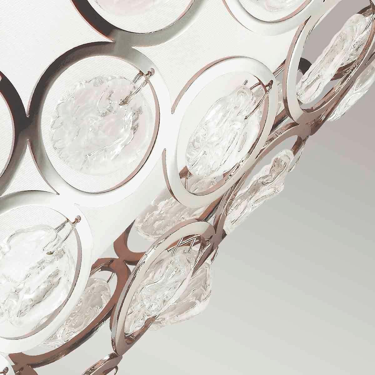 Wandleuchte Fe-Lexi1 - Nickelfarben, KONVENTIONELL, Metall (19.1/33/15.2cm) - Elstead Lighting