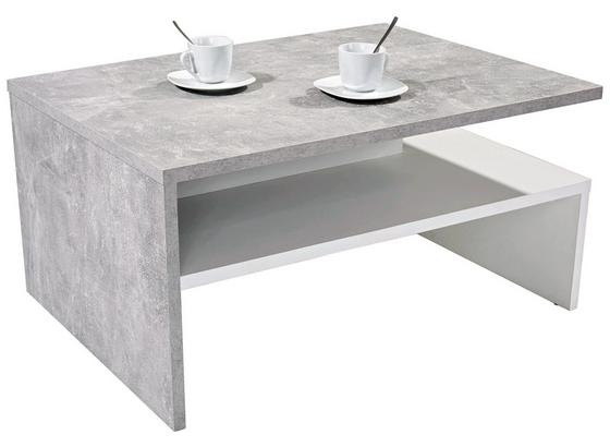 Konferenčný Stolík Laura - sivá/biela, Moderný, kompozitné drevo (90/42/60cm) Konferenčný Stolík Laura - sivá/biela, Moderný, kompozitné drevo (90/42/60cm)