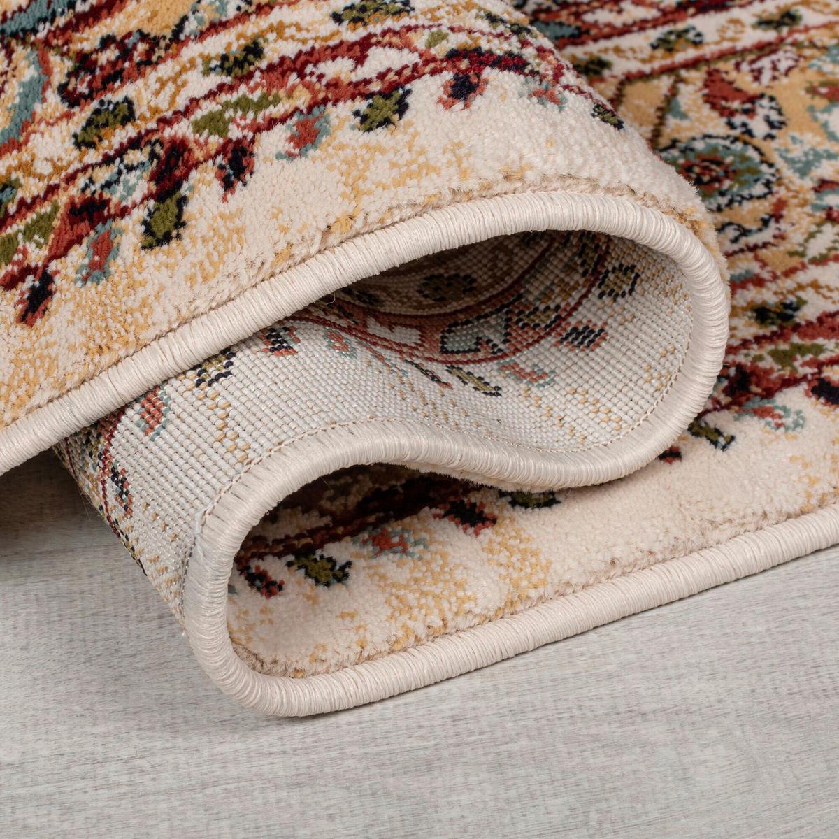 Vintage-Teppich Sandford - Naturfarben, KONVENTIONELL, Textil (160/230cm)