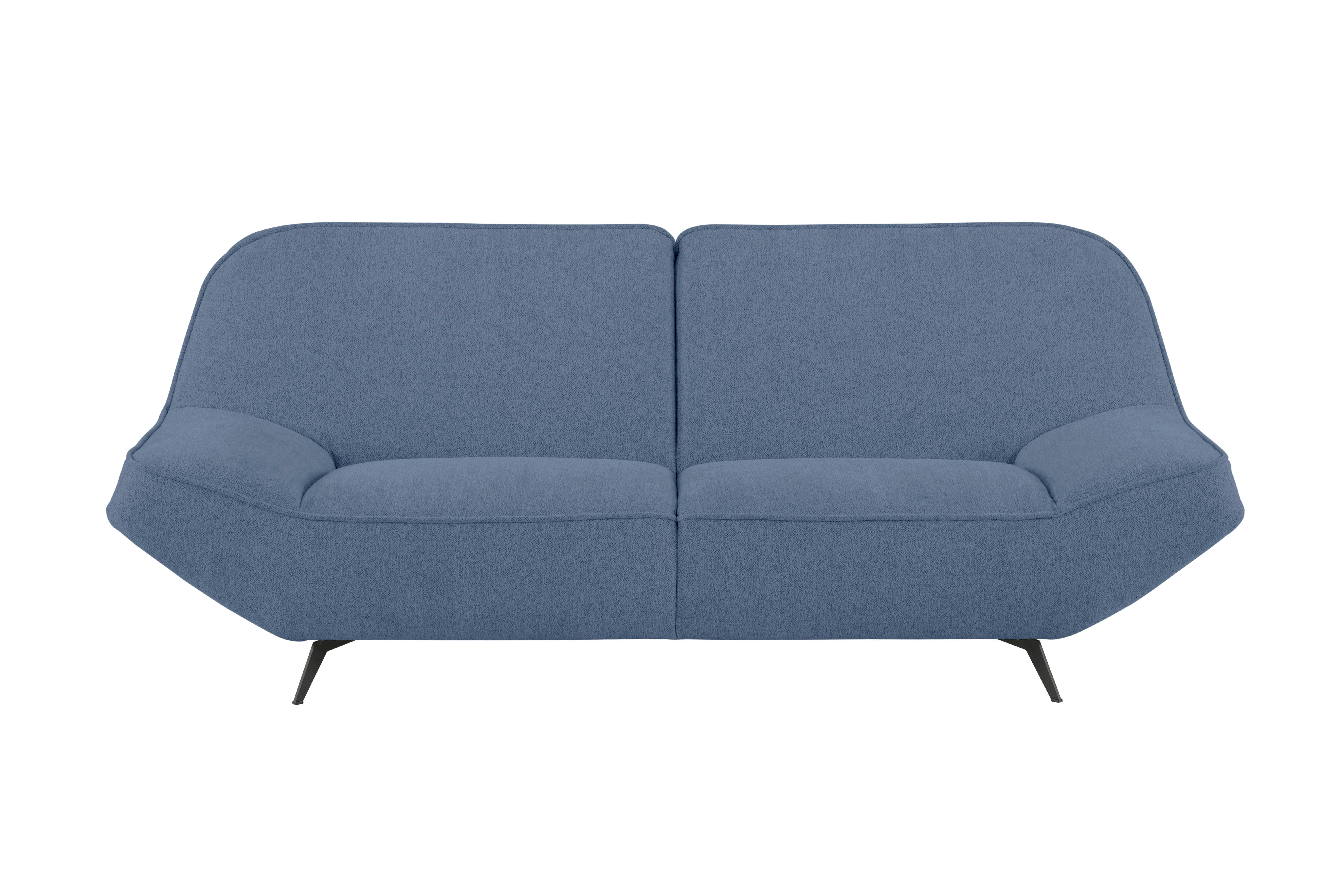 3-Sitzer-Sofa Aruba Blau B: 223 cm - Blau, Design, Textil (223/87/96cm) - MID.YOU