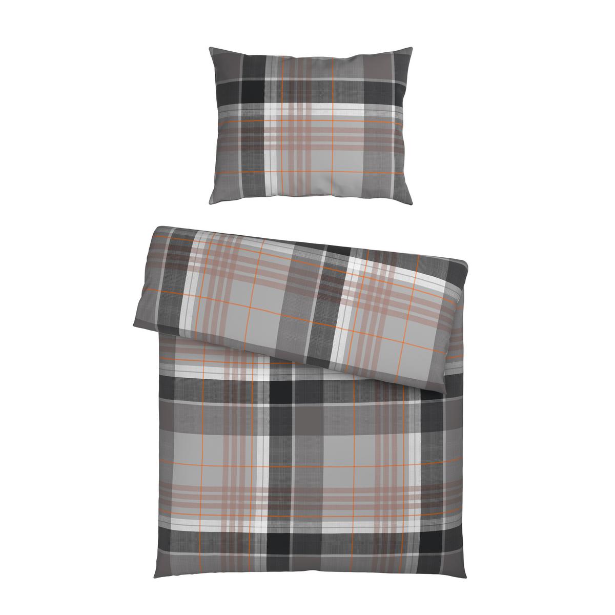 Ágyneműhuzat-garnitúra Yasmin - antracit, Modern, textil - Luca Bessoni