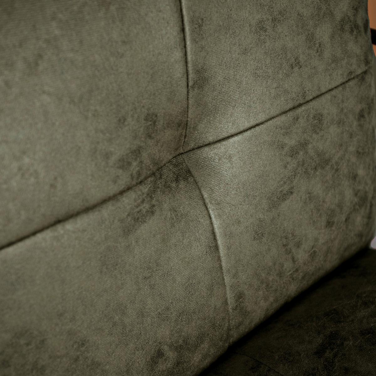 Sessel Bilbao - Schwarz/Grün, MODERN, Textil/Metall (65/80/68cm) - MID.YOU