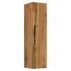 Závěsná skříňka Arila š: 30 cm, dub medový - černá/medový dub, Moderní, kov/kompozitní dřevo (30/115/30cm) - MID.YOU