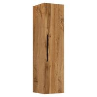 Závěsná skříňka Arila š: 30 cm, dub medový - černá/medový dub, Moderní, kov/kompozitní dřevo (30/115/30cm) - MID.YOU