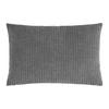 DEKORAČNÝ VANKÚŠ PABLO - sivá, Modern, textil (40/60cm) - Premium Living