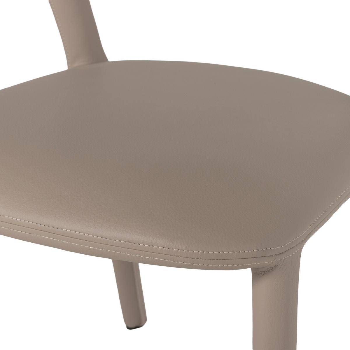 Stuhl-Set Noble Sand/Hellbraun B: 51cm - Sandfarben/Hellbraun, MODERN, Kunststoff/Textil (51/76/56cm) - Livetastic