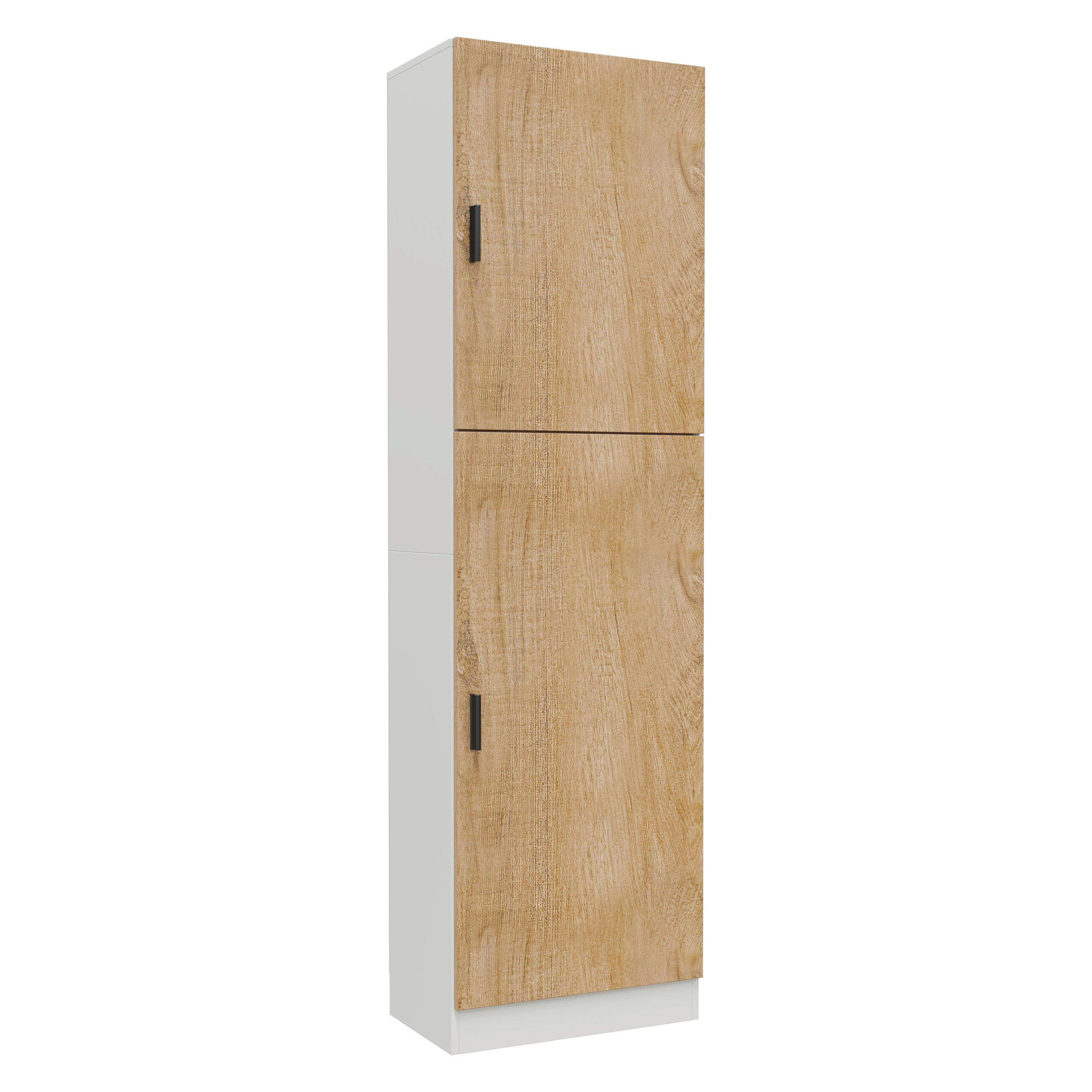 AKTENSCHRANK DILOS XL - Honigeiche/Weiß, MODERN, Holzwerkstoff (52/183/32cm) - MID.YOU
