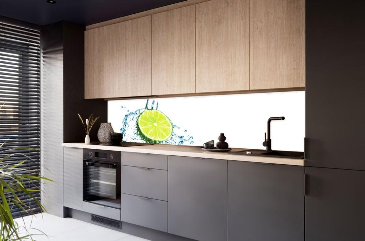 Nischenverkleidung M002sg - Grün, MODERN, Kunststoff (220/56/0,6cm) - Fani