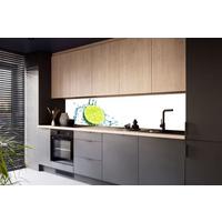 Nischenverkleidung M002sg - Grün, MODERN, Kunststoff (220/56/0,6cm) - Fani