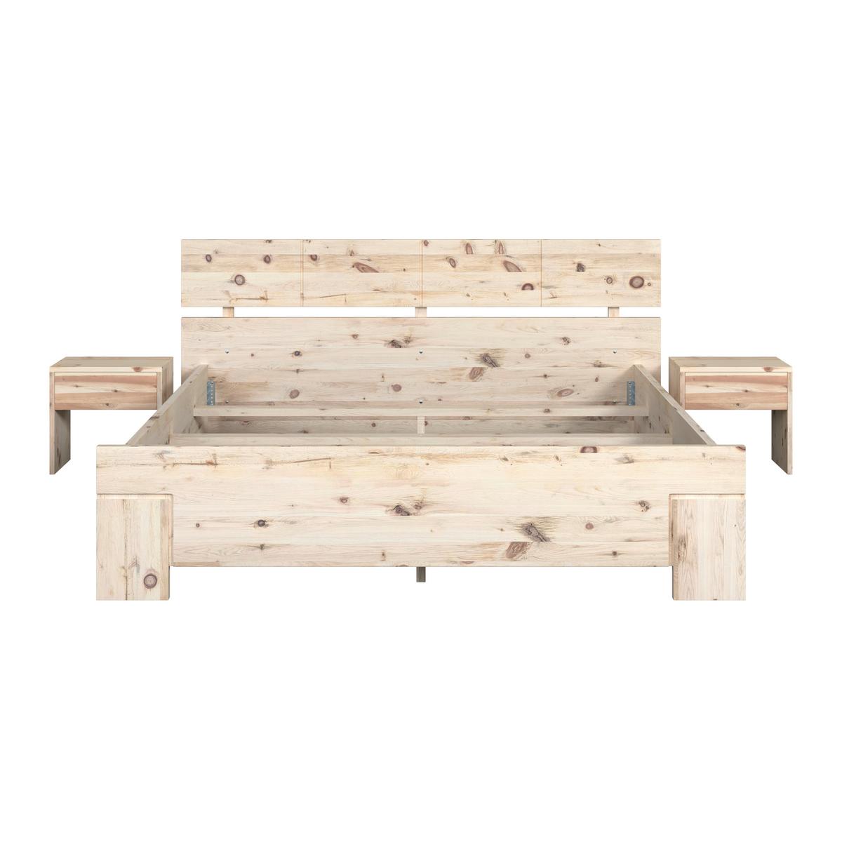 Nachtkästchen Sonja Naturfarben B: 45 cm - Naturfarben, KONVENTIONELL, Holz (45/45/30cm) - James Wood