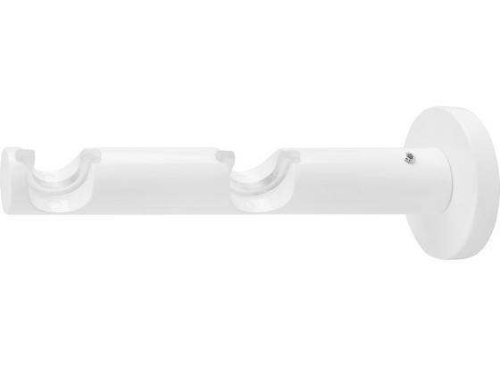 Nosník Rillcube, Na 2 Tyče - biela, kov (15cm) - Mömax modern living Nosník Rillcube, Na 2 Tyče - biela, kov (15cm) - Mömax modern living