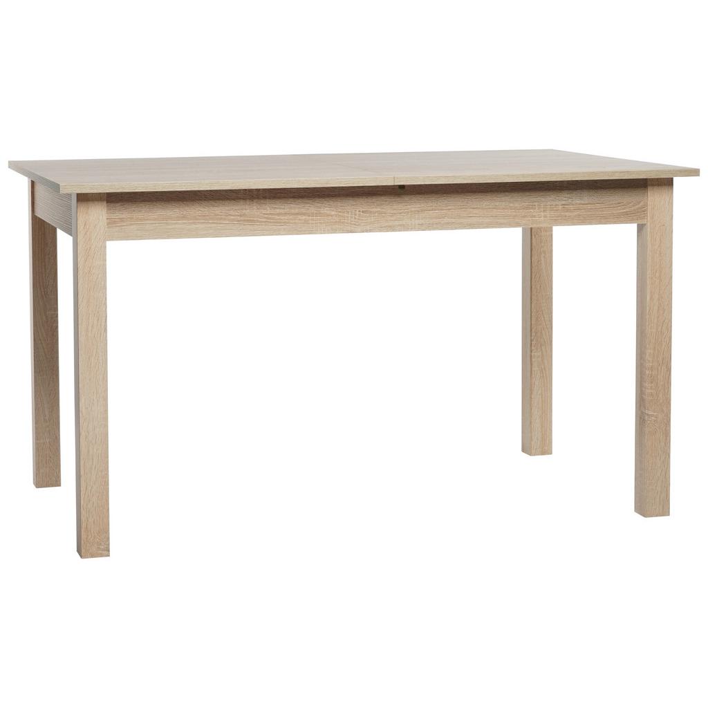 Esstisch ausziehbar Coburg 140-180x80 cm Eiche Dekor