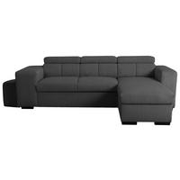 Schlafsofa Sirius M anthrazit, 251x165cm - Anthrazit, KONVENTIONELL, Holz/Holzwerkstoff (251/165cm)