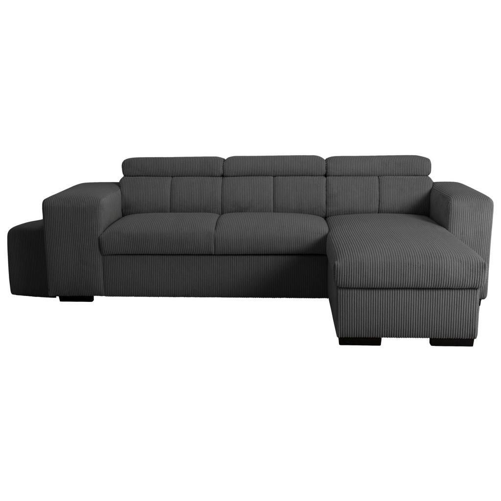 Schlafsofa Sirius M anthrazit, 251x165cm