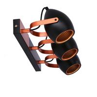 Deckenstrahler 93-82589 - Schwarz, Design, Metall (46/25/13cm)