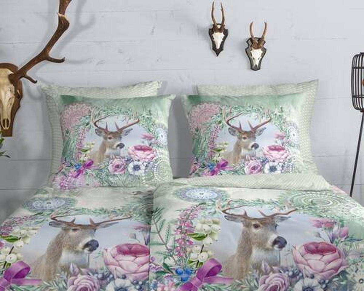 Wendebettwäsche Romini Multicolor 135x200 cm - Multicolor, Design, Textil (135/200cm)
