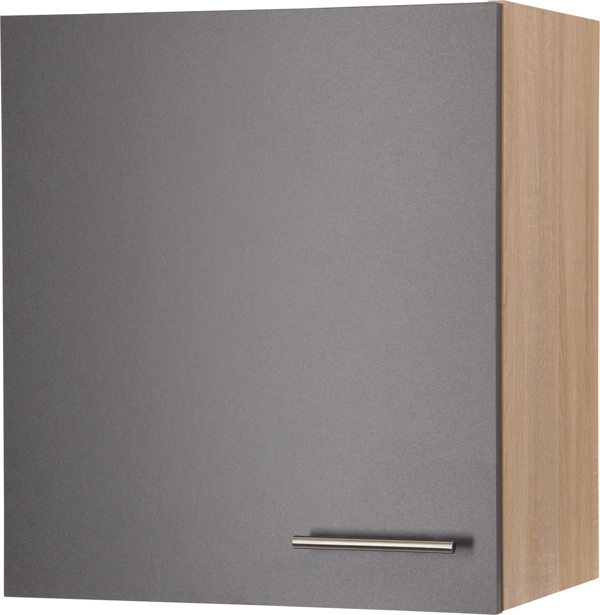 Küchenoberschrank Merle Grau, Eiche Dekor B:50cm - Eichefarben/Grau, Basics, Holzwerkstoff (50/56,1/34,6cm) - Respekta