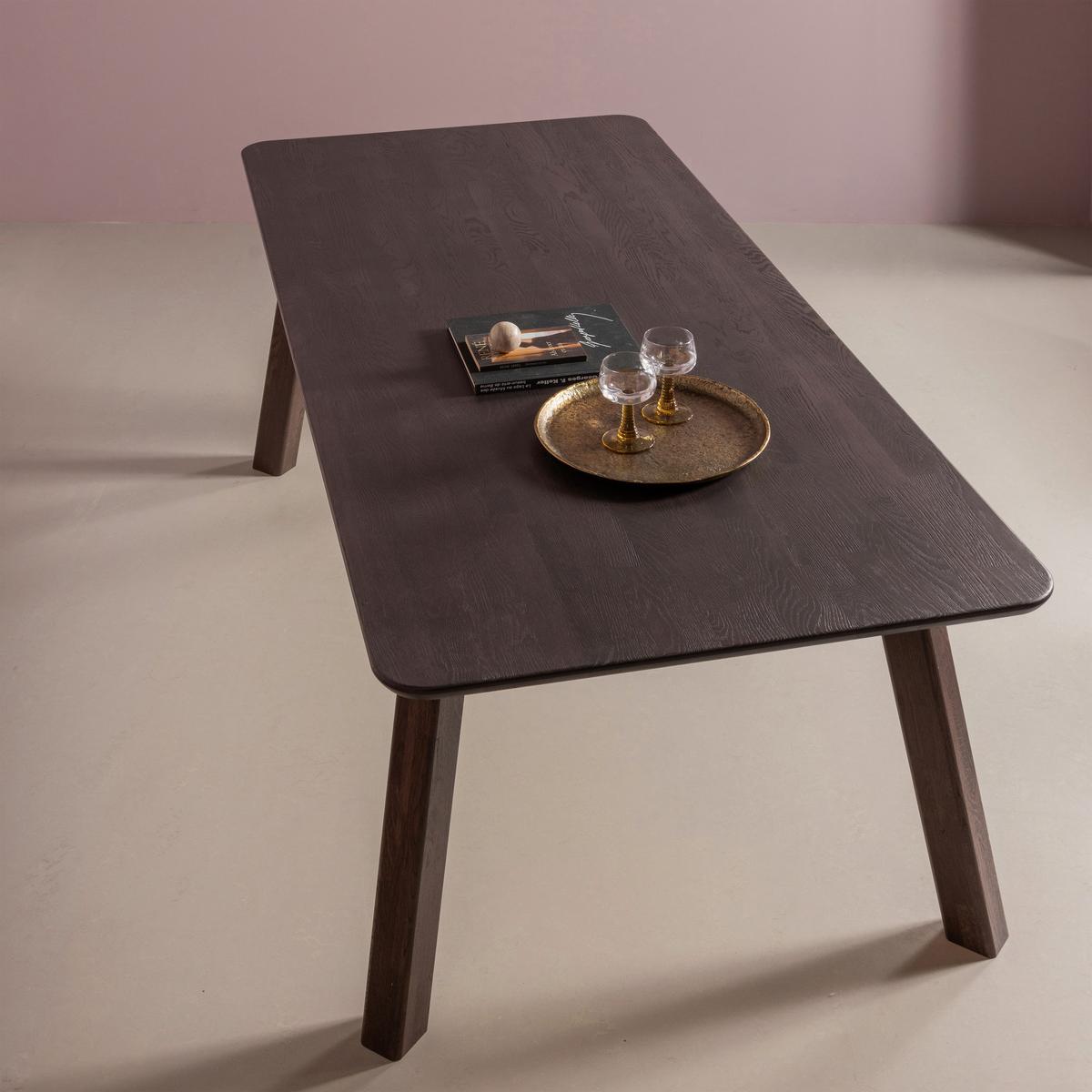TISCHGESTELL Tablo Braun B: 79cm - Braun, MODERN, Holz (79/73/11cm) - Livetastic