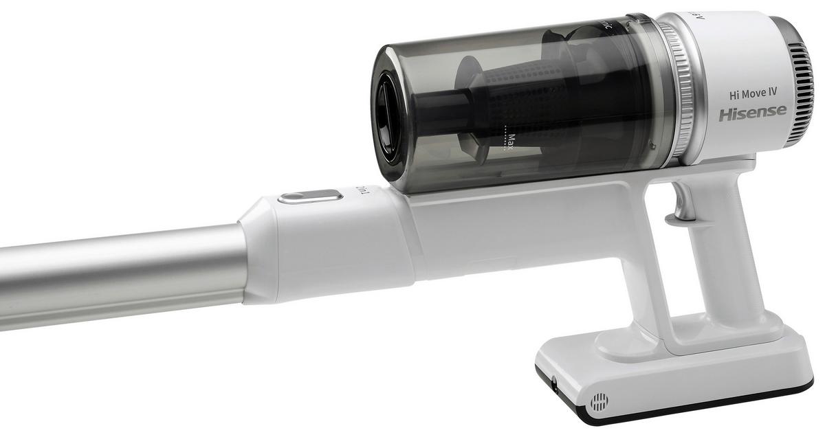 Akku-Handstaubsauger Weiß, 110w, 0,5 Liter - Weiß, Basics, Kunststoff/Metall (25/111,2/25,5cm) - Hisense