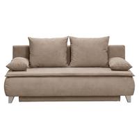 Boxspringová pohovka MONA LUX, béžovohnedý menčester - béžovohnedá, Modern, textil (208/100/106cm) - Mömax