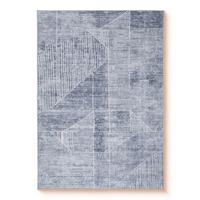 Teppich Naoki - Weiß/Grau, MODERN, Textil (120/170cm) - Ondega