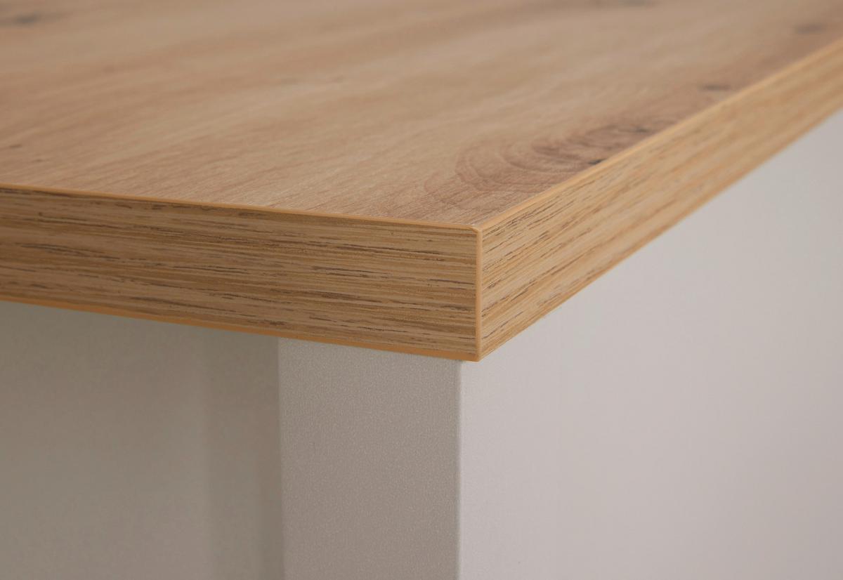 Aufsatzschrank Sardegna - Kaschmir/Eiche Artisan, ROMANTIK / LANDHAUS, Holzwerkstoff (40/60/60cm)