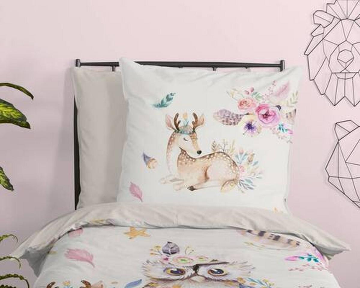 Jugendbettwäsche Meandra Multicolor 135x200 cm - Multicolor, Natur, Textil (135/200cm)