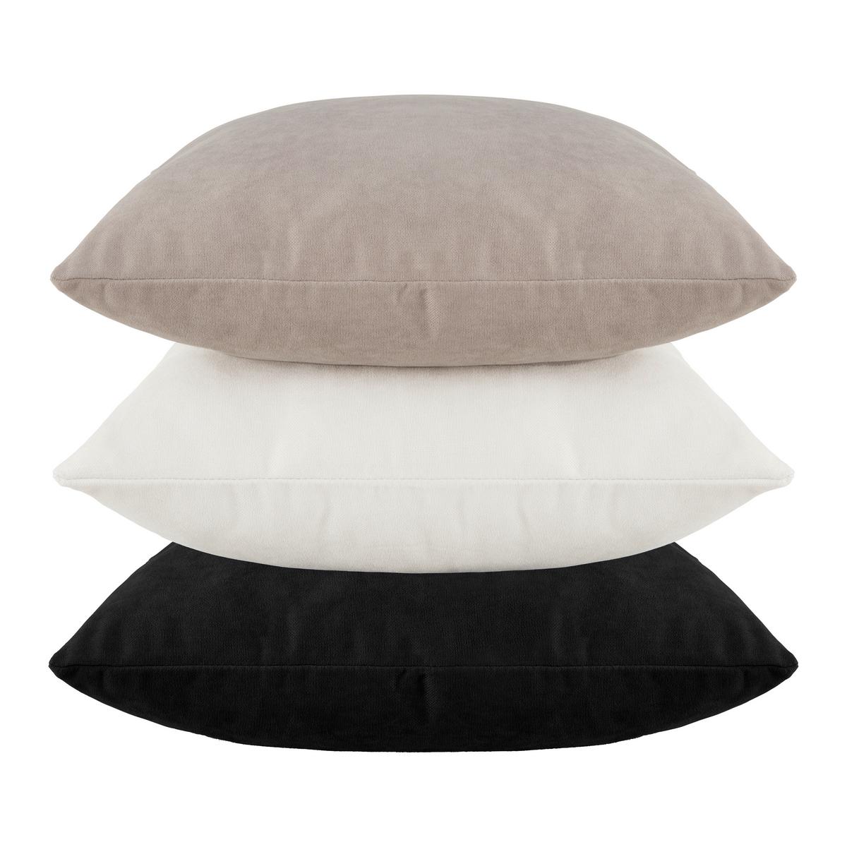 Dekorační polštář Lexi, 45/45cm, šedohnědá - šedohnědá, Moderní, textil (45/45cm) - Modern Living